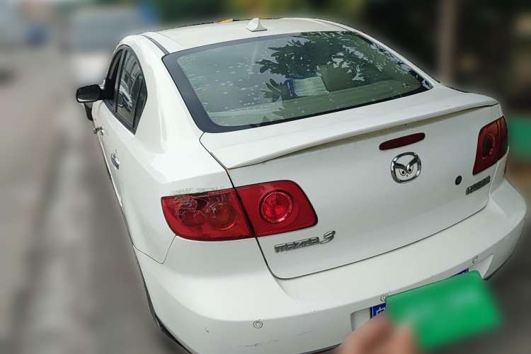 Used Mazda 3 2009 1.6L Automatic with Sunroof Rear Left 45 Deg
