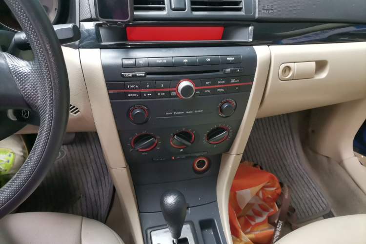 Used Mazda 3 2010 1.6L Automatic Classic Stylish Version Audio And AC Panel