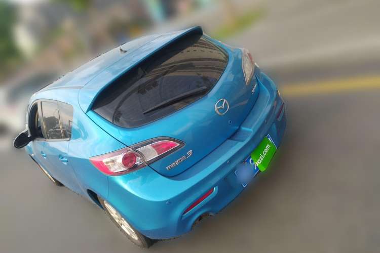 Used Mazda 3 2010 Hatchback 1.6 Automatic Luxury Model Rear Left 45 Deg