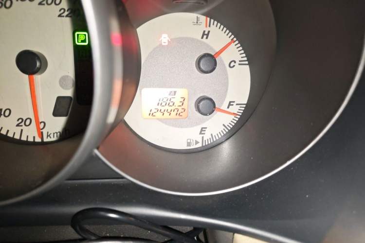 Used Mazda 3 2010 1.6L Automatic Classic Stylish Version Odometer Close Up