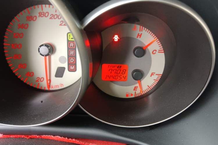 Used Mazda 3 2010 1.6L Automatic Classic Elite Edition Odometer Close Up