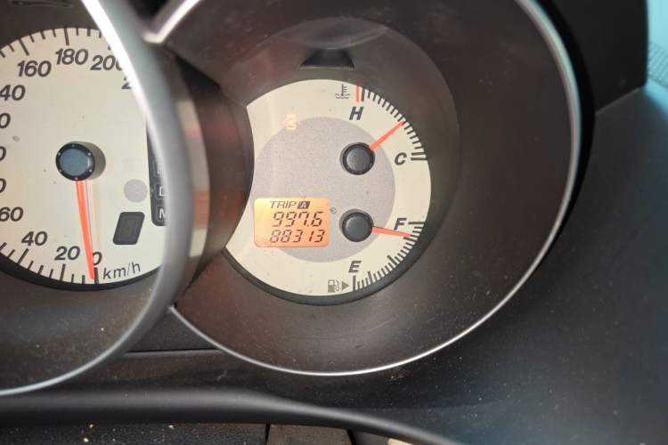 Used Mazda 3 2010 1.6L Automatic Classic Stylish Version Odometer Close Up