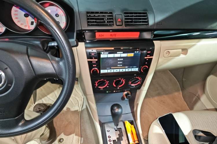 Used Mazda 3 2010 1.6L Automatic Classic Stylish Version Audio And AC Panel
