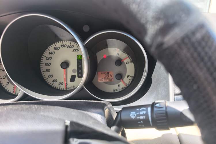 Used Mazda 3 2010 1.6L Automatic Classic Elite Edition Odometer Close Up