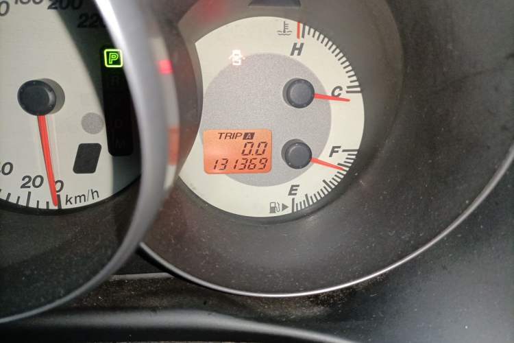 Used Mazda 3 2010 1.6L Automatic Classic Elite Edition Odometer Close Up