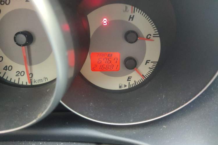 Used Mazda 3 2010 1.6L Manual Classic Stylish Version Odometer Close Up