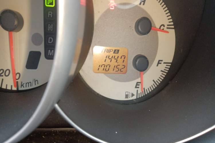 Used Mazda 3 2010 1.6L Automatic Classic Elite Edition Odometer Close Up