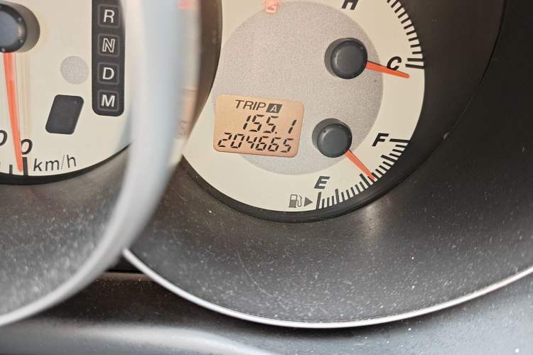 Used Mazda 3 2010 1.6L Automatic Classic Elite Edition Odometer Close Up