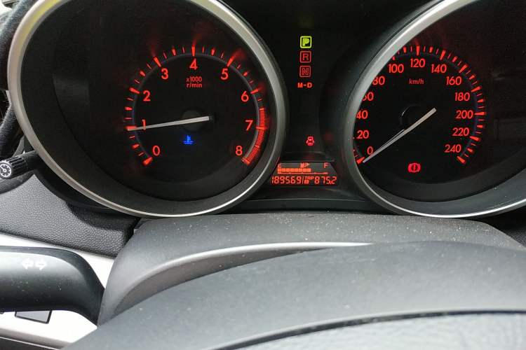 Used Mazda 3 2010 Hatchback 2.0 Automatic Luxury Model Odometer Close Up