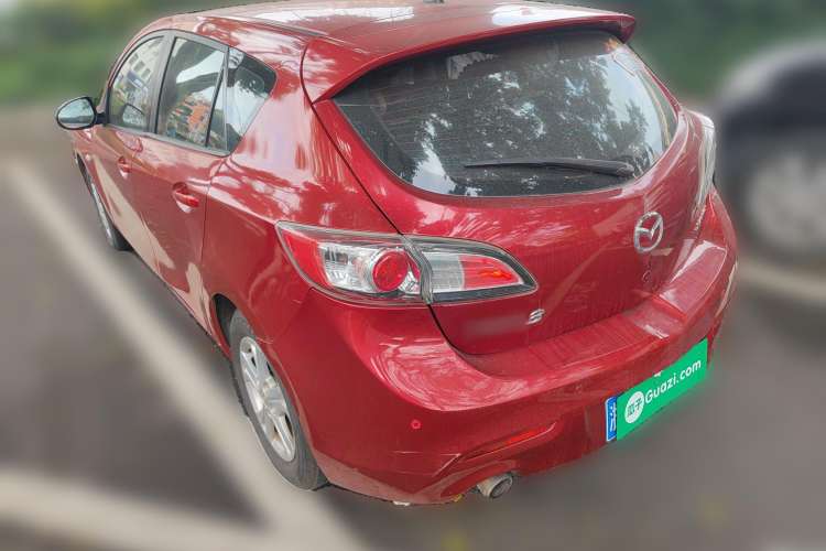 Used Mazda 3 2010 Hatchback 1.6 Automatic Luxury Model Rear Left 45 Deg