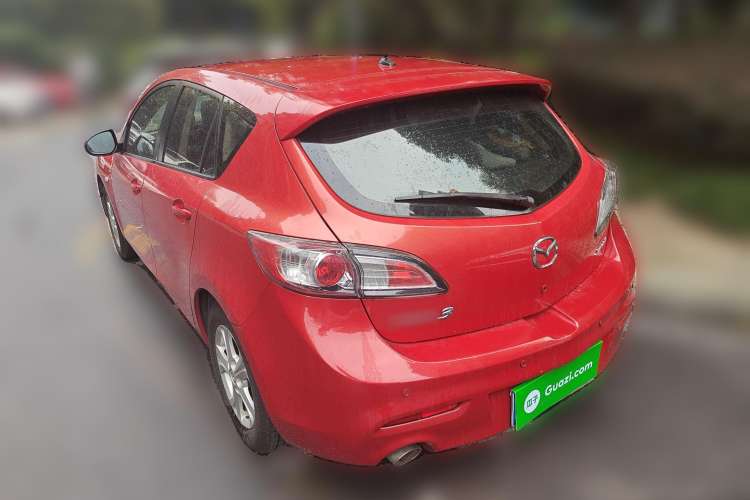 Used Mazda 3 2010 Hatchback 1.6 Automatic Luxury Model Rear Left 45 Deg
