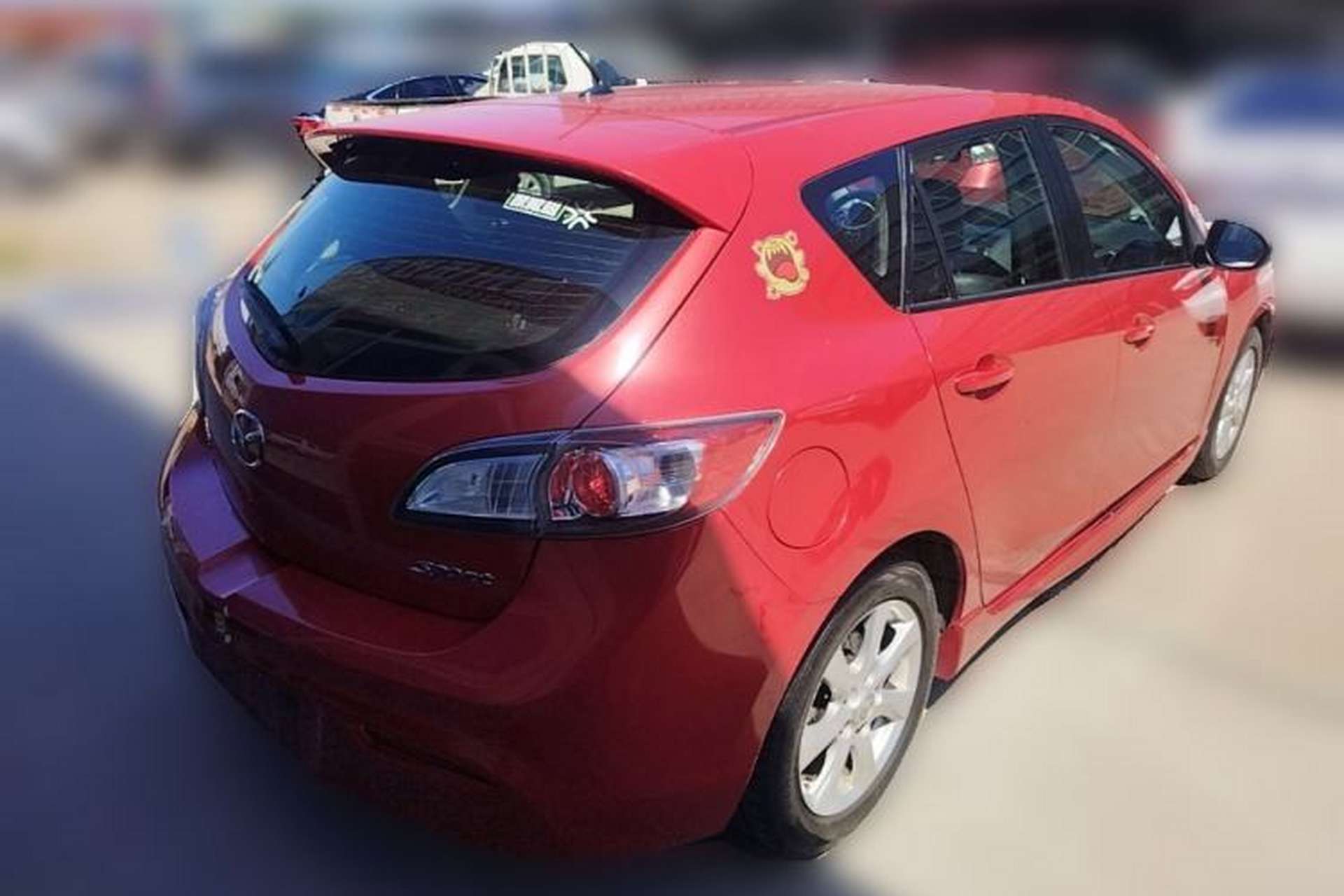 Used Mazda 3 2010 Hatchback 2.0 Manual Luxury Model Rear Right 45 Deg