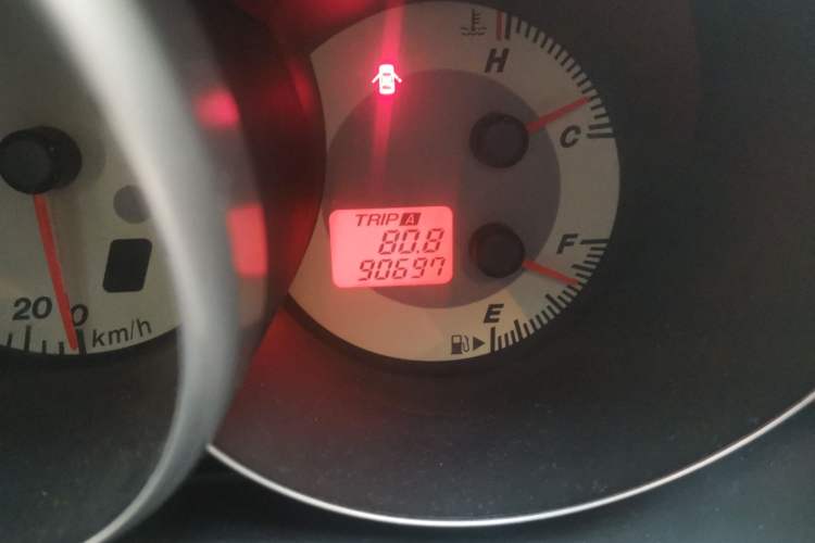 Used Mazda 3 2010 1.6L Automatic Classic Stylish Version Odometer Close Up