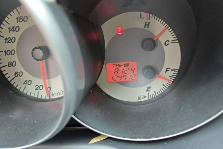 Used Mazda 3 2010 1.6L Manual Classic Stylish Version Odometer Close Up