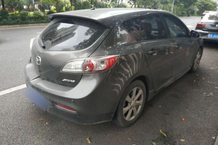 Used Mazda 3 2010 Hatchback 2.0 Automatic Luxury Model Rear Right 45 Deg