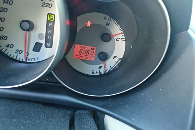 Used Mazda 3 2010 1.6L Automatic Classic Elite Edition Odometer Close Up