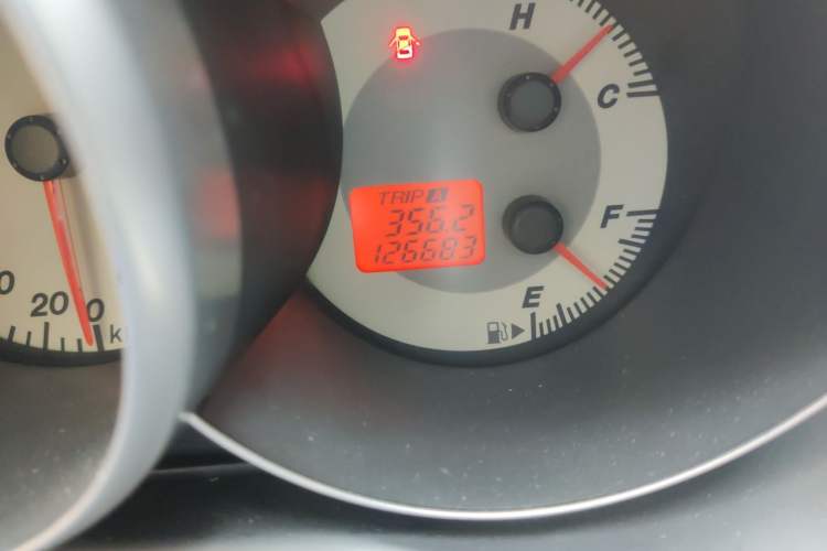 Used Mazda 3 2010 1.6L Automatic Classic Stylish Version Odometer Close Up