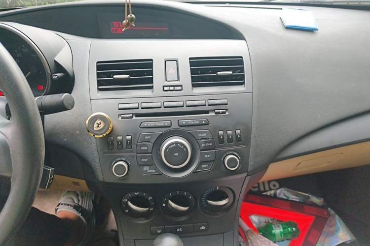 Used Mazda 3 2011 Sedan 1.6L Automatic Comfort Model Audio And AC Panel