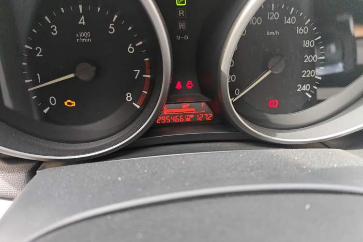 Used Mazda 3 2011 Sedan 1.6L Automatic Comfort Model Odometer Close Up