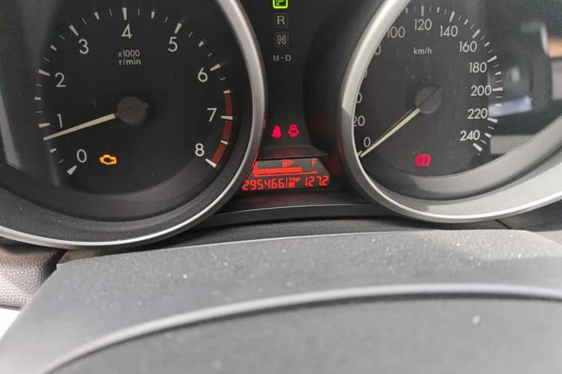 Used Mazda 3 2011 Sedan 1.6L Automatic Comfort Model Odometer Close Up