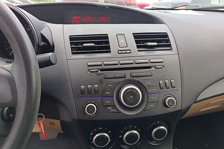 Used Mazda 3 2011 Sedan 1.6L Automatic Comfort Model Audio And AC Panel