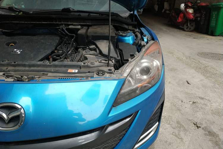 Used Mazda 3 2011 Sedan 2.0L Manual Sport Model Engine Bay Left