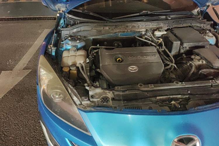 Used Mazda 3 2011 Sedan 2.0L Automatic Luxury Model Engine Bay Right