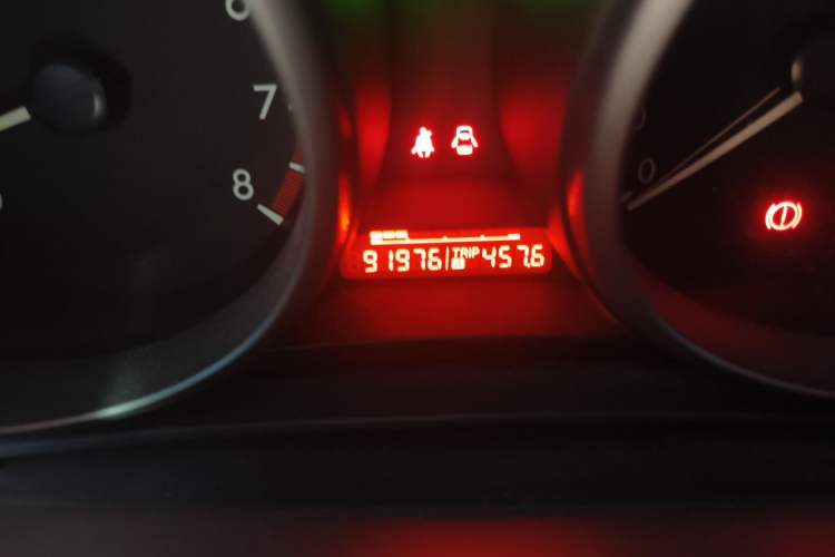 Used Mazda 3 2011 Sedan 1.6L Automatic Elite Model Odometer Close Up