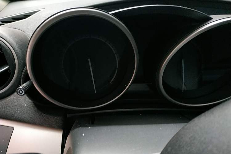Used Mazda 3 2011 Sedan 2.0L Manual Sport Model Odometer Close Up