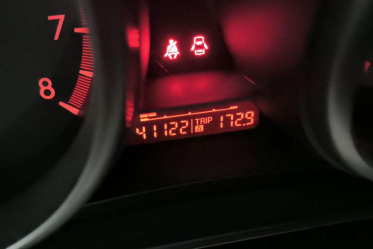 Used Mazda 3 2011 Sedan 1.6L Manual Comfort Model Odometer Close Up