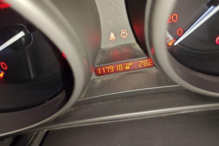 Used Mazda 3 2011 Sedan 2.0L Manual Sport Model Odometer Close Up