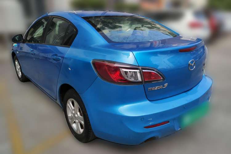 Used Mazda 3 2011 Sedan 1.6L Automatic Comfort Model Rear Left 45 Deg