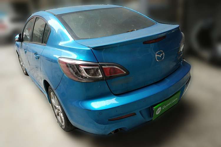 Used Mazda 3 2011 Sedan 2.0L Manual Sport Model Rear Left 45 Deg