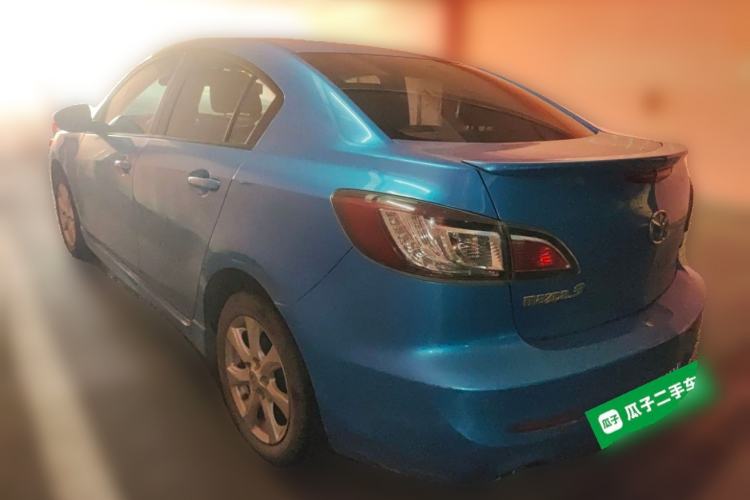 Used Mazda 3 2011 Sedan 2.0L Automatic Luxury Model Rear Left 45 Deg