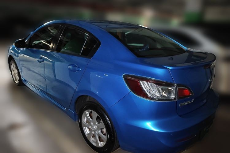 Used Mazda 3 2011 Sedan 2.0L Manual Sport Model Rear Left 45 Deg