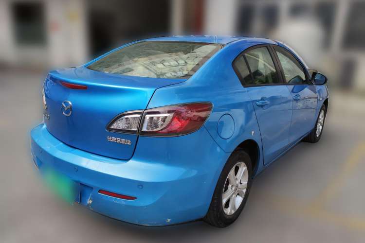 Used Mazda 3 2011 Sedan 1.6L Automatic Comfort Model Rear Right 45 Deg