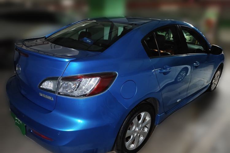 Used Mazda 3 2011 Sedan 2.0L Manual Sport Model Rear Right 45 Deg