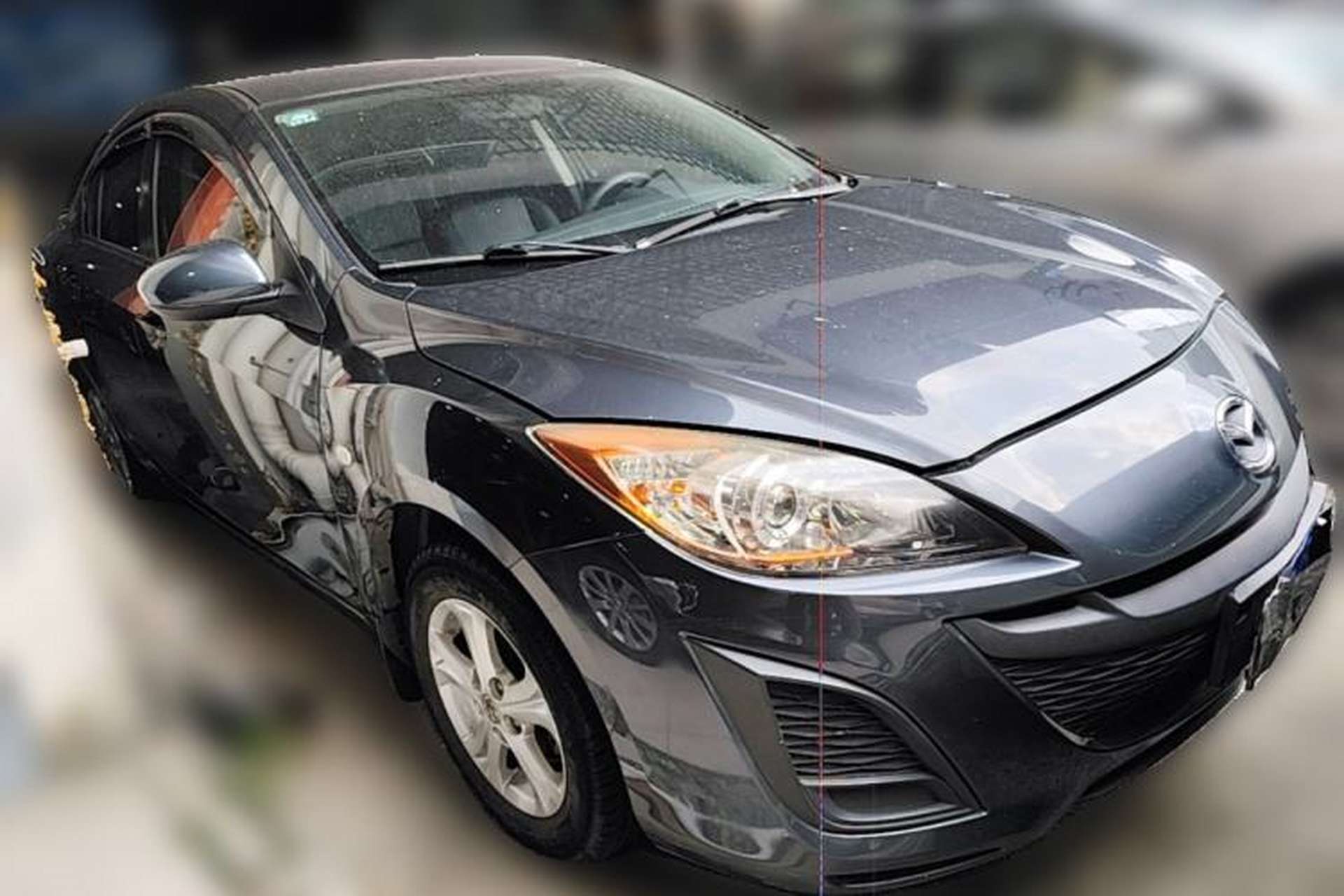 Used Mazda 3 2011 Sedan 1.6L Manual Comfort Model Front Right 45 Deg