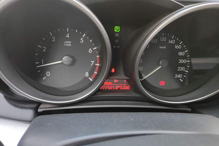 Used Mazda 3 2011 Sedan 1.6L Automatic Elite Model Odometer Close Up