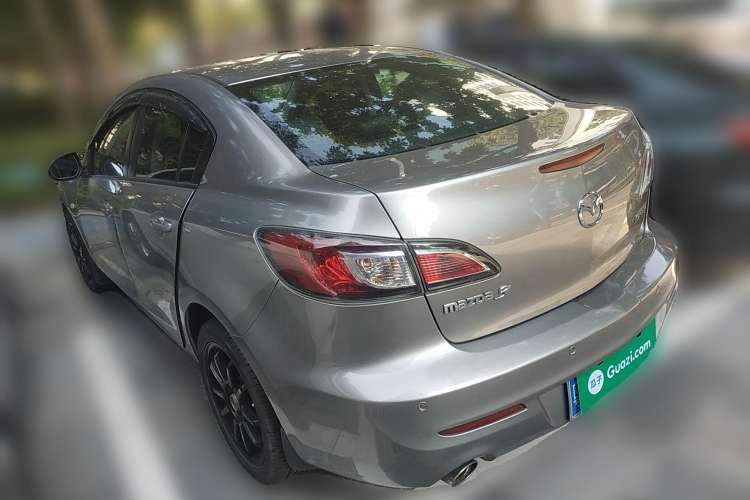 Used Mazda 3 2011 Sedan 1.6L Manual Comfort Model Rear Left 45 Deg