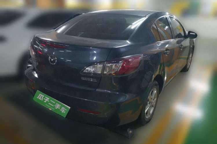 Used Mazda 3 2011 Sedan 1.6L Automatic Comfort Model Rear Right 45 Deg