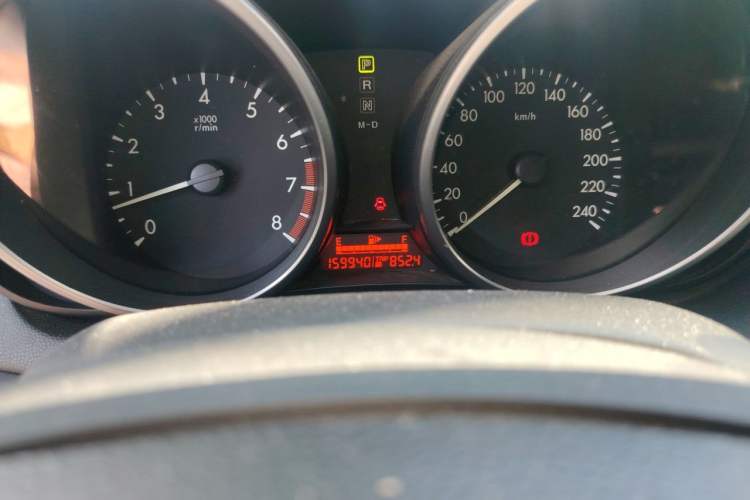 Used Mazda 3 2011 Sedan 1.6L Automatic Comfort Model Odometer Close Up