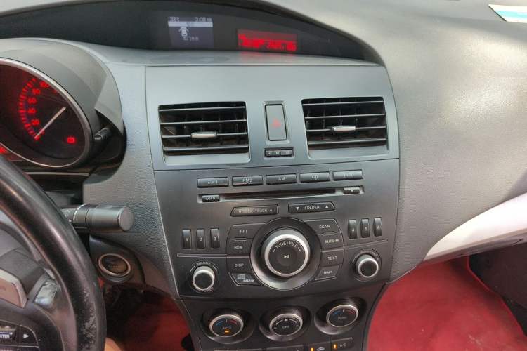 Used Mazda 3 2011 Sedan 2.0L Automatic Luxury Model Audio And AC Panel
