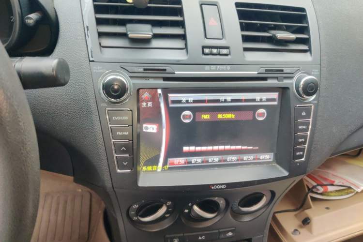 Used Mazda 3 2011 Sedan 1.6L Manual Comfort Model Audio And AC Panel