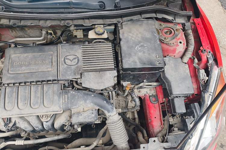 Used Mazda 3 2011 Sedan 1.6L Automatic Comfort Model Engine Bay Left