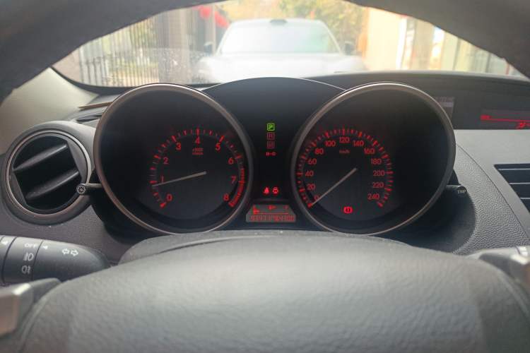 Used Mazda 3 2011 Sedan 2.0L Automatic Luxury Model Instrument Cluster