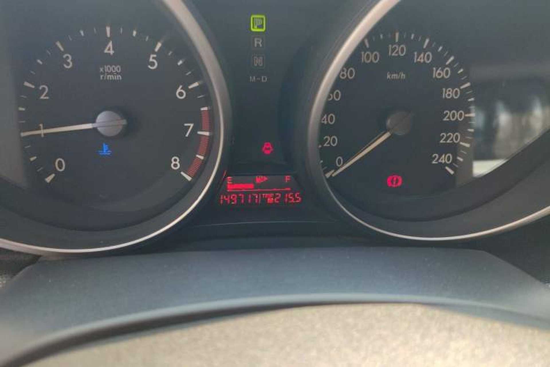 Used Mazda 3 2011 Sedan 1.6L Automatic Comfort Model Odometer Close Up