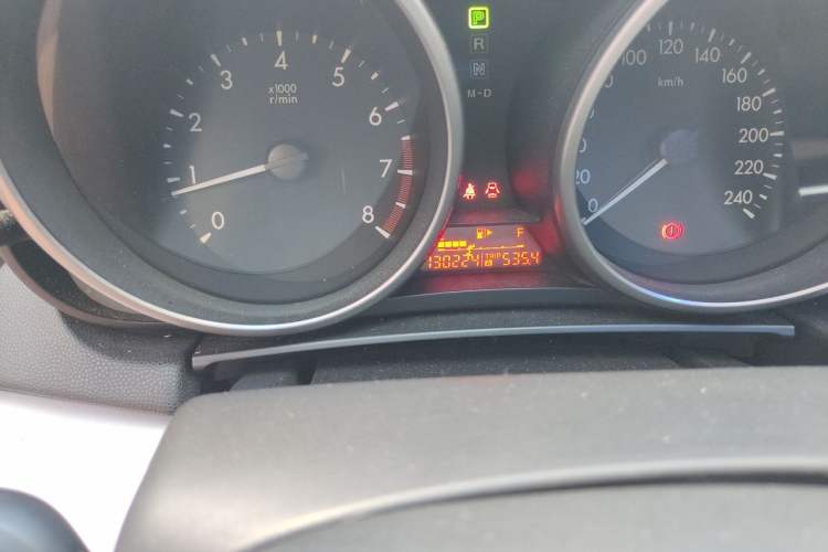 Used Mazda 3 2011 Sedan 1.6L Automatic Elite Model Odometer Close Up