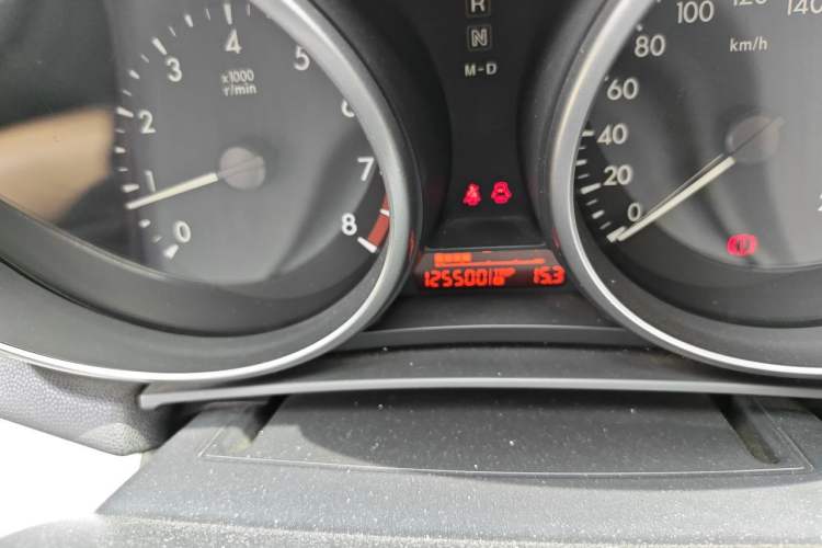 Used Mazda 3 2011 Sedan 1.6L Automatic Elite Model Odometer Close Up