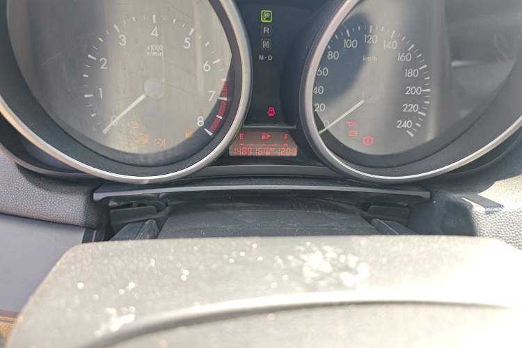 Used Mazda 3 2011 Sedan 1.6L Automatic Comfort Model Odometer Close Up